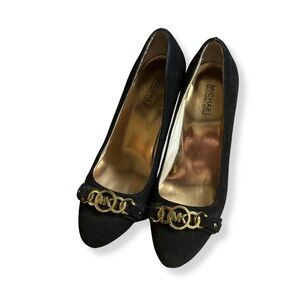 Michael Kors Black Platform Heels – Size 8.5M 👠
